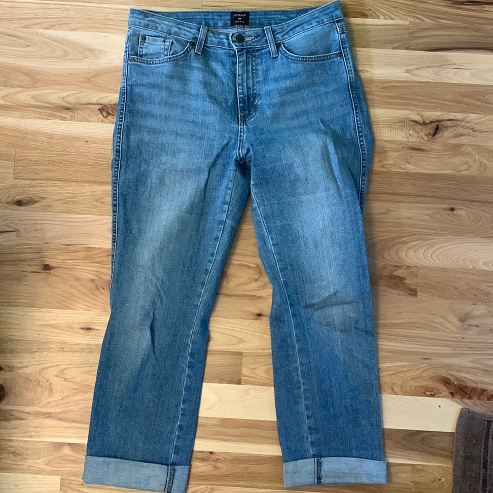 Just Black straight leg jeans